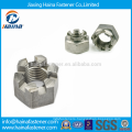 Stock Widely Used DIN937 Stainless Steel Hexagon Thin Castle Nuts